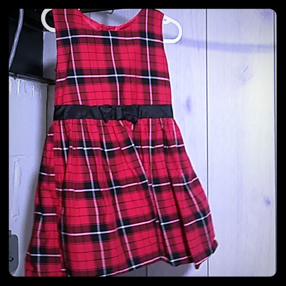 4T plaid dress